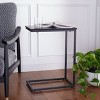 Bodhi Rectangular Side Table - ACC2000A - Black - Safavieh - 2 of 4