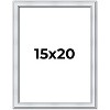 PosterPalooza | Classic Silver Picture Frame - UV Acrylic, Foam Board Backing, Hanging Hardware - 2 of 4