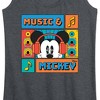 Women's - Disney - Music And Mickey Graphic Racerback Tank - 2 of 4
