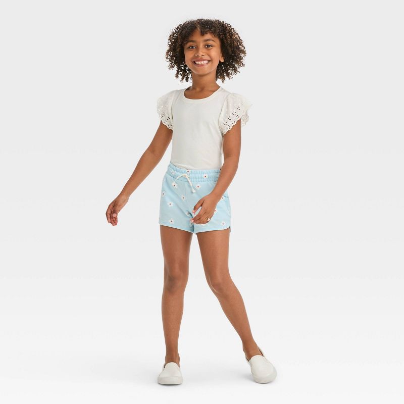 Girls' Knitted Pull-On Shorts - Cat & Jack™, 4 of 5