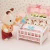 Calico Critters Crib with Mobile, Dollhouse Furniture Set with "Working" Features - 4 of 4