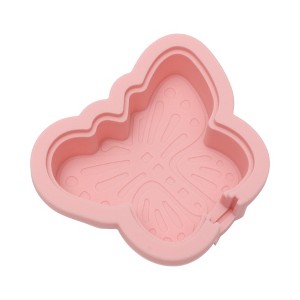Unique Bargains Ice Pop Mould Butterfly Shape Comes with Lid and Stick Hand Washable Plastic 4.02"x3.27"x0.98" 1 Pc - 1 of 4