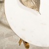 Jenesis Round Accent Table - ACC3211A - White/Gold - Safavieh - 2 of 4