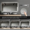 Bathroom Mirror with Led Lights Front and Backlit,Anti-Fog Lighted Vanity Mirrors for Wall Mounted,3 Colors and 5 level Dimmable, Horizontal/Vertical - 4 of 4