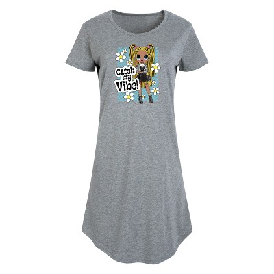 Women's - LOL Surprise! - Catch My Vibe Graphic T-shirt Dress