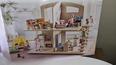 Haba Little Friends Dollhouse City Villa With 10 Pieces Of