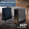 Evo Bytes Adjustable Mobile CPU Stand - 2 of 4