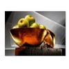 Trademark Fine Art -Joe Felzman Photography 'Apple In A Gold Bowl' Canvas Art - 2 of 3