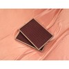 Unique Bargains Stackable Velvet Brown Jewelry Trays with Removable Dividers Set of 2 - 4 of 4