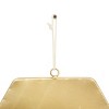 Metal Handmade Dream, Love Wall Mirror with Fringe Tassels Set of 2 Gold - Novogratz: Geometric, Novelty Shape, Easy-to-Hang - 3 of 4