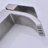 LunaLulink Single Handle Waterfall Bathroom Vanity Sink Faucet with Extra Large Rectangular Spout, Brushed Nickel - 4 of 4
