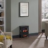 Duraflame 3D Black Infrared Electric Fireplace Stove - DFI-470-04. - image 4 of 4