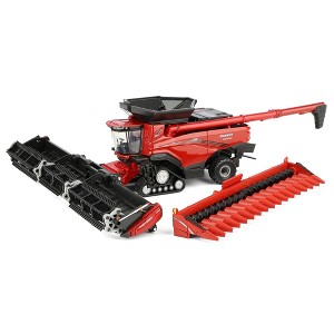 ERTL 1/64 Case IH Axial-Flow AF11 Combine with Draper Head & Corn Head 44408 - 1 of 4