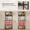 Bestier 60 inch Bakers Rack with Power Outlet, 5 Tiers with Storage - 4 of 4