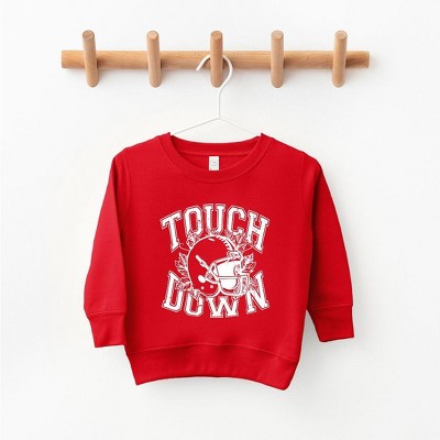 The Juniper Shop Touchdown Helmet Toddler Graphic Sweatshirt