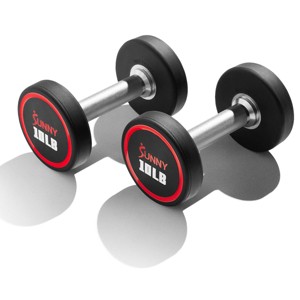 Round Urethane Dumbbells | Singles & Sets 5–50 LBS - 1 of 4