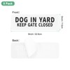 Unique Bargains Acrylic Safety Durable Indoor Outdoor Dog in Yard Signs 3x9 Inch - 3 of 4