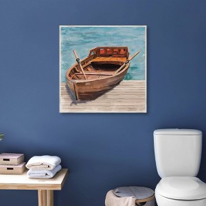 Masterpiece Art Gallery 30"x30" Dinghy Square Wall Art - 1 of 4
