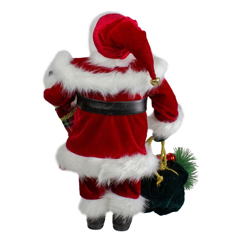Northlight 18" Standing Santa with Presents Christmas Figure, 5 of 6