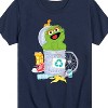 Boys' - Sesame Street - Oscar Can Graphic Short Sleeve Graphic T-Shirt - 2 of 4