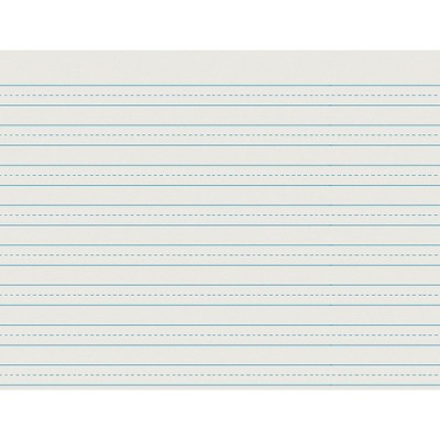 School Smart Skip-A-Line Ruled Writing Paper, 1/2 Inch Ruled Long Way, 11 x 8-1/2 Inches, 500 Sheets