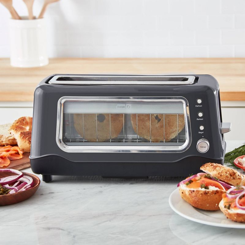 Dash ClearView Long Slot Toaster, 5 of 10