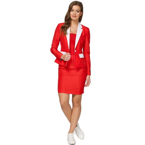 Christmas hot sale suit womens