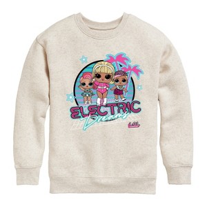 Boys' - LOL Surprise! - Electric Dreams Graphic Long Sleeve Fleece Sweatshirt - 1 of 4