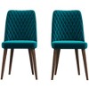 NicBex Mid Century Modern Dining Chairs Set of 2 with Upholstered High Back,Stylish Accent Chairs for Dining Room,Kitchen,Office - 2 of 4