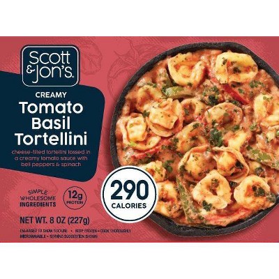 Scott & Jon's Frozen Jon's Creamy Tomato Basil Tortellini Bowl - 8oz