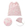 Unique Bargains Flower Rabbit Drawstring Makeup Bag Pink 1 Pc - 4 of 4