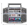 Beistle Boom Box Stand-Up, 3' 1" x 25", (1/Pkg) Multicolored - 4 of 4