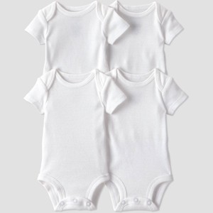 Carter's Just One You® Baby 4pk Short Sleeve Bodysuit - White 9M