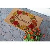 1'4" x 2'4" Blessed Indoor/Outdoor Coir Doormat - Entryways: PVC Backed, Shake Clean, Autumn Theme - 4 of 4