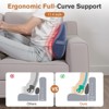 SKONYON 3D Shiatsu Massage Cushion Heat Therapy Neck and Shoulder Massager with Memory Foam - 4 of 4