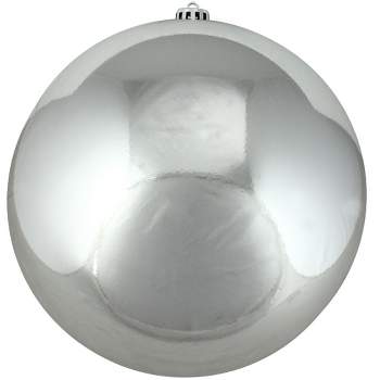 Northlight 6" Shatterproof Shiny Christmas Ball Ornament - Silver