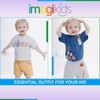 Disney Baby T-Shirt and Shorts Outfit Set Newborn to Infant Sizes (0-3 Months - 5) - 3 of 4