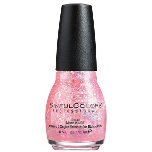 Sinful Colors Nail Polish - Pinky Glitter - 0.5 fl oz