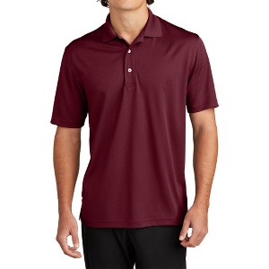 Mafoose Men's Short Sleeve Poly Mesh Moisture-Wicking Dri-Mesh Polo T-Shirt - 1 of 4