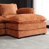 112" Modern L-Shaped Sectional Sofa with Movable Pedals & Detachable Armrests - 3 of 4
