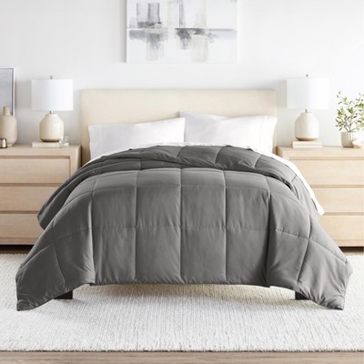 Gray King/California King Down Alternative Comforter