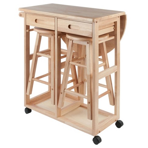 Space-Saving Double Drop Leaf Table