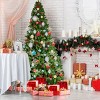 Costway 6FT/7.5FT/9FT PVC Christmas Tree Hinged Solid Metal Legs - 2 of 4