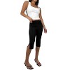 Women's High Rise Zipper Capri Pants - Et Clet - 3 of 4