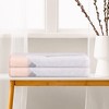 Unique Bargains Lovely Highly Absorbent Quick Dry Oversized Bath Towel for Daily Use 2 Packs - 3 of 4