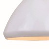 Vaxcel Dayna 1 - Light Pendant in  Satin Brass/Glossy White/Matte White - 3 of 4