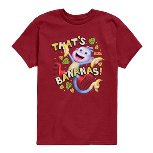 Boys' - Dora the Explorer - Thats Bananas Short Sleeve Graphic T-Shirt - 1 of 3