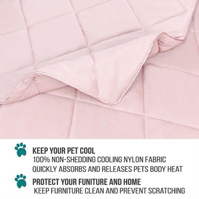 X-Large Pink Waterproof Cooling Pet Blanket