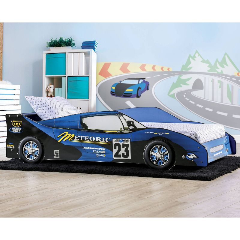 Twin Montin Race Car Youth Bed - miBasics, 3 of 12