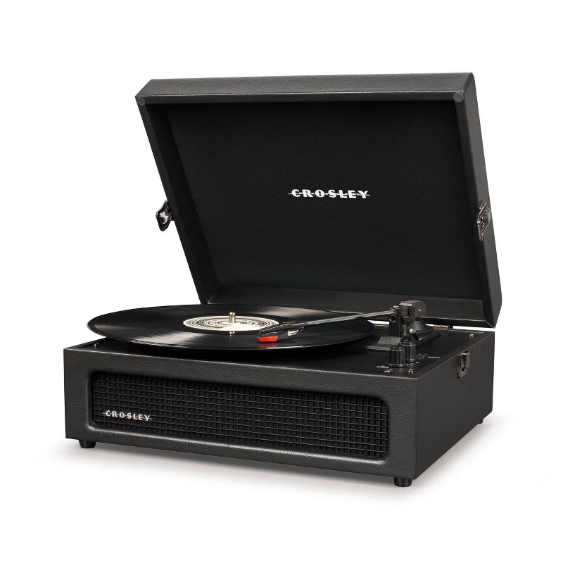Crosley Voyager Bluetooth Vinyl Record Player - Black, 3 of 11